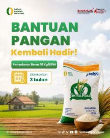 Pemerintah Lanjutkan Program Bantuan Pangan Alokasi Juli–September 2026 demi Kesejahteraan Masyaraka