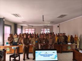 Peningkatan Kapasitas Pamong Kalurahan, DPMKP2KB Kabupaten Gunungkidul Perkuat Kompetensi Aparatur
