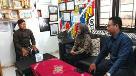 Lengkapi Data Penelitian Desa Wisata, Mahasiswi STP Sahid Surakarta Kunjungi Dewi Kampus