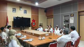 Lurah Tepus Hadiri Rapat Koordinasi Penanganan Pungutan di Jalur Wisata Pantai Watulawang