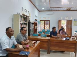 Lurah Tepus Terima Paparan Laporan Pertanggungjawaban Semesteran BUMKal Tepus