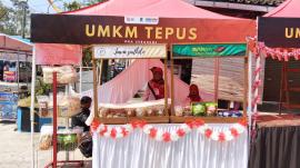 UMKM Kalurahan Tepus Meriahkan HUT ke-81 RI melalui Bazar UMKM