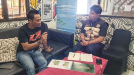 KKN UII Koordinasi dengan Ketua Desa Wisata Tepus Bahas Master Plan Kampung Permainan
