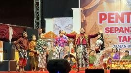 Melestarikan Seni Tradisi, Ketoprak Remaja Manunggal Budoyo Tepus Tampil di TBG