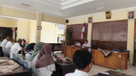 Kamituwa Kalurahan Tepus Bersama Anggota Karang Taruna Ikuti Koordinasi di Kapanewon Tepus