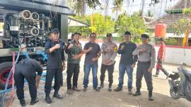 Lurah Tepus Hadiri Uji Coba Water Treatment di Padukuhan Pudak
