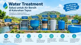 Apakah yang Dimaksud Water Treatment yang diuji coba di Padukuhan Pudak? Berikut Penjelasannya !