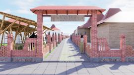 Rancangan Masterplan Lanskap Kampung Permainan Tradisional Trosari