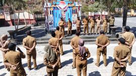 Apel Rutin Pamong Kalurahan Tepus, Lurah Tekankan Pentingnya Kehadiran dalam Rapat Koordinasi