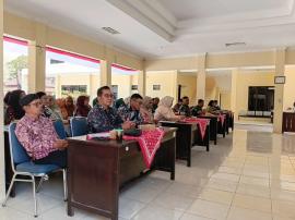 Lurah dan Kamituwa Kalurahan Tepus Hadiri Lokakarya Mini Lintas Sektoral