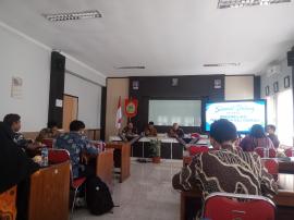 Pamong Kalurahan Tepus Ikuti Rapat Rekonsiliasi Penerimaan dan Bagi Hasil Retribusi Pariwisata